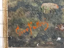 83#8837 Olio su tela di Giovanni Fattori