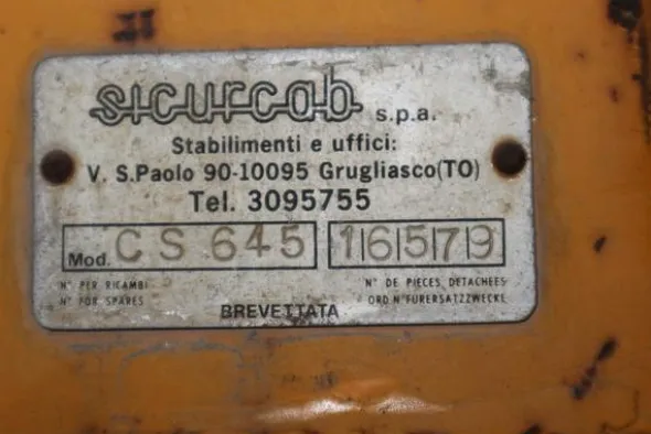 40#2446 Pala caricatore Fiat Allis 545-B