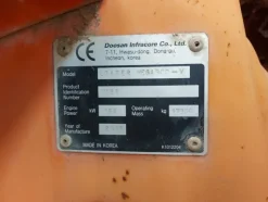 5#8178 Pala Gommata Doosan Daewoo