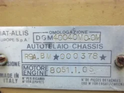 4#7563 Pala gommata Fiat