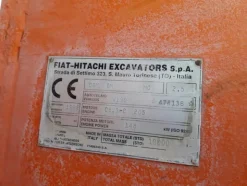 2#6217 Pala gommata Fiat Hitachi