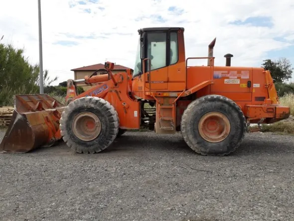 2#6217 Pala gommata Fiat Hitachi