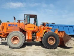 2#3163 Pala gommata Fiat Hitachi
