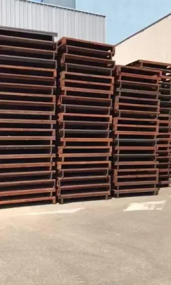 2#3154 Pallet in metallo
