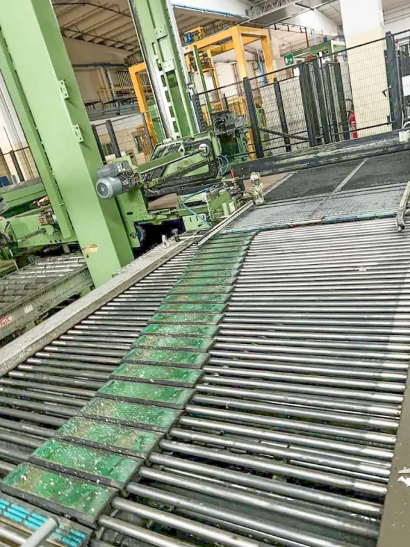PAL55 Palletizzatore usato OCME PERSEUS L12 22680 BPH