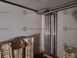 20#9389 Pannelli isolanti celle e sale lavorazione stagionatura asciugatura in lamiera zinco plastificata