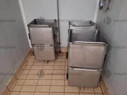 20#9389 Pannelli isolanti celle e sale lavorazione stagionatura asciugatura in lamiera zinco plastificata