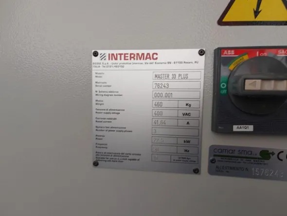 3#80381 Pantografo Intermac Master 33 plus