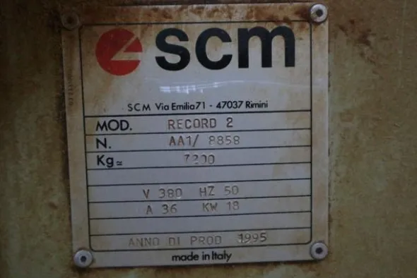 3#2151 Pantografo SCM Record 2