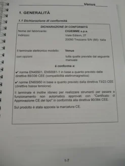 25#4790 PesoprezzatriceCgm Venus