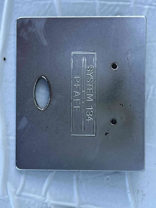 PFAFF System 134 Placche, griffa e rotella 14911