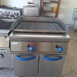 13#8391 Piastra gas doppia Tecnoinox
