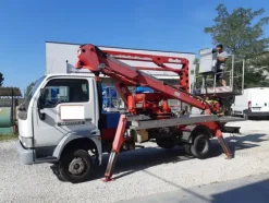 1#4489 Piattaforma autocarrata Socage Mil 18.8 su Nissan Cabstar