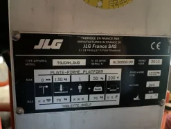 17#7401 Piattaforma verticale JLG