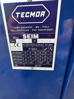 Piega tondino Tecmor SEIM 26