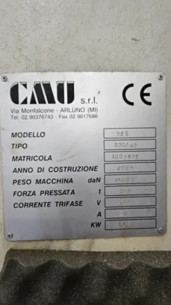Piegatrice 3ES-200/40