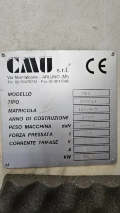 Piegatrice 3ES-200/40