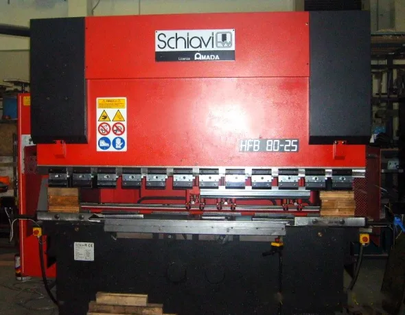 Piegatrice lamiera Amada SCHIAVI Mod HFB 80-25