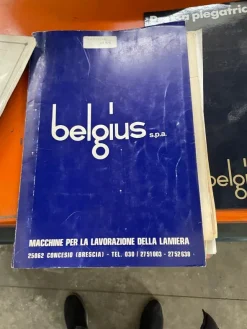 Piegatrice Lattoneria Belgius