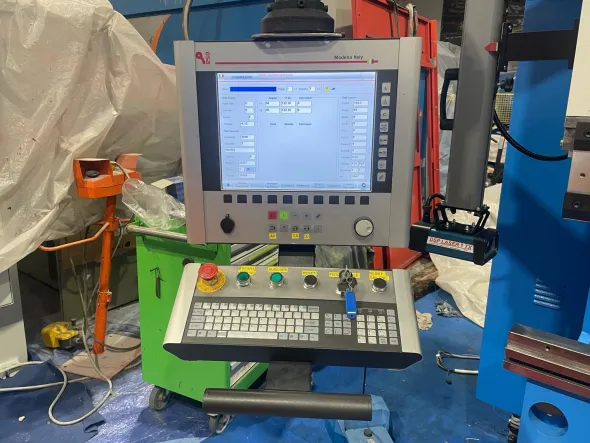 Piegatrice usata MECOS ELEKTRA 40-2000 cnc 7 assi