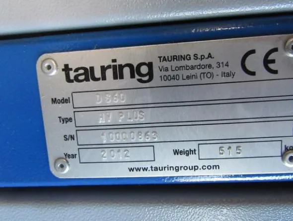 9#3246 Piegatubi Tauring
