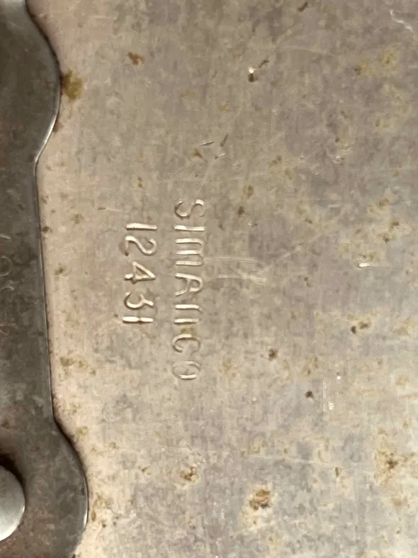 Placca scorrevole macchina da cucire Simanco 12431