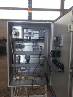 PLC CONTROLLED MIXING, BAG FILLING AND WEIGHING SYSTEM