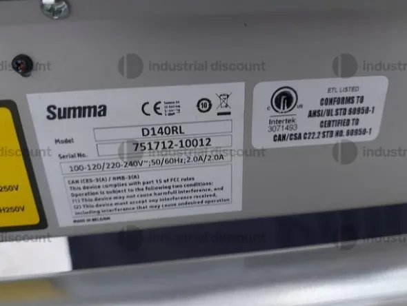 5#9805 Plotter e Taglierina Summa