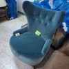 35#9482 Poltrona velluto Roche Bobois