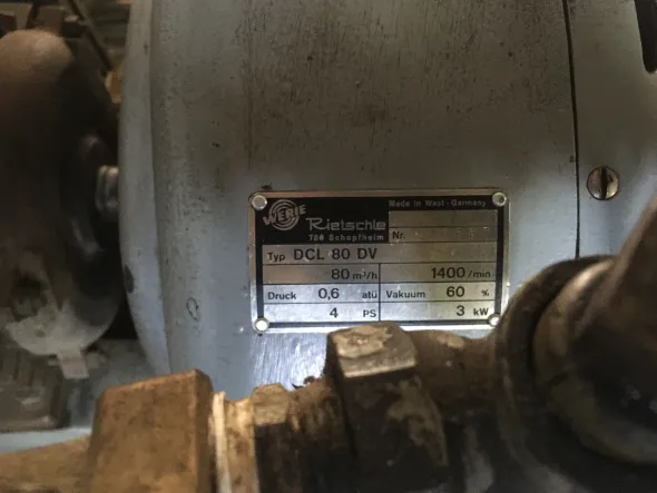 Pompa Aria Werie DCL 80 DV