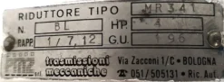 POMPA PISTONI CIRCONFERENZIALI – POMPE F.B.M. (POM-123)