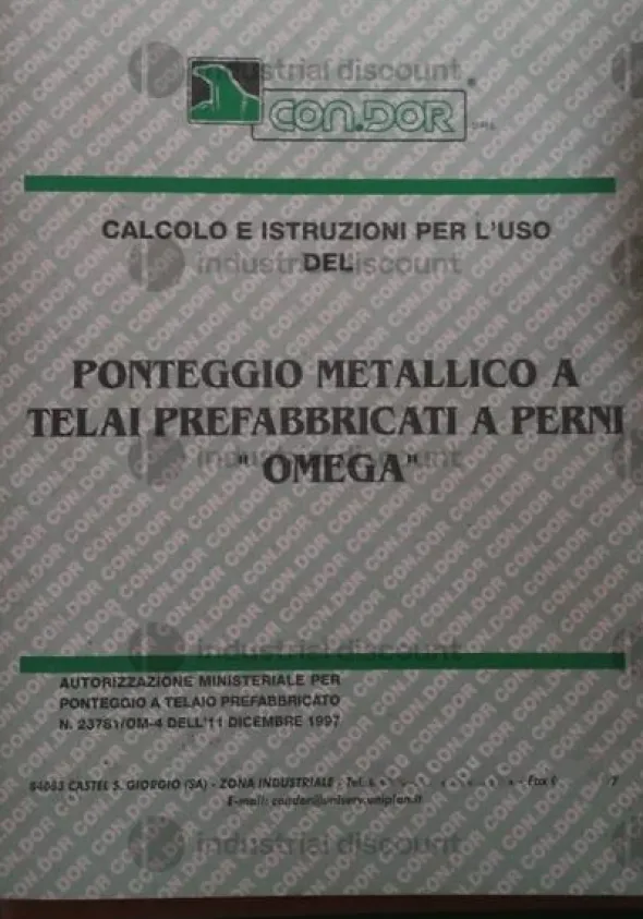 2#9558 Ponteggio Condor