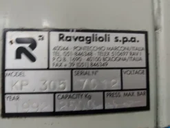 5#7842 Ponte sollevatore Ravaglioli KP305