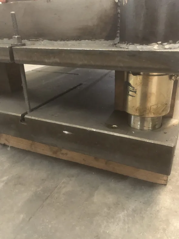 Portastampi 1000x800x740 per prova stampi-stampaggio