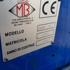 23#4424 Posizionatore di saldatura elettromeccanica MB Traf 75