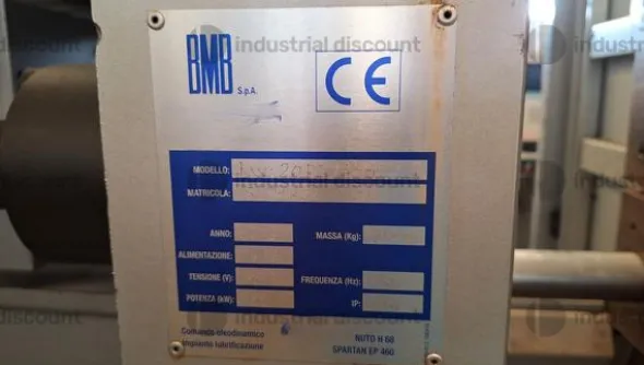 3#9600 Pressa a iniezione BMB 700/20PI