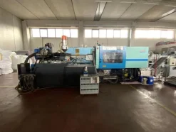 1#8636 Pressa a Iniezione per termoplastici NPM Dynamic 150 con accessori