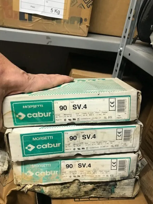 3#5453 Pressacavi per cavo armato e raccordi in acciaio
