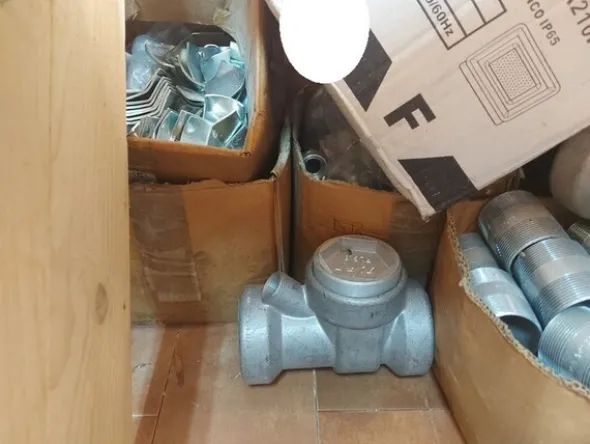 3#5453 Pressacavi per cavo armato e raccordi in acciaio