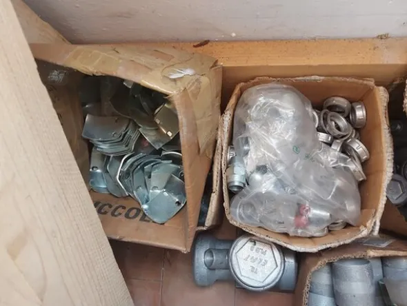 3#5453 Pressacavi per cavo armato e raccordi in acciaio