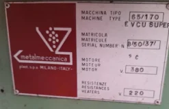 PRESSA 65/170 EVCU SUPER