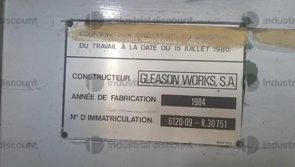 3#9719 Pressa GLEASON Q529G