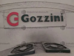 7#8878 Pressa Gozzini 1906 e piastre varie Mostardini