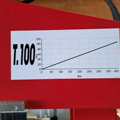 Pressa idarulicaWerther 100 ton nuova