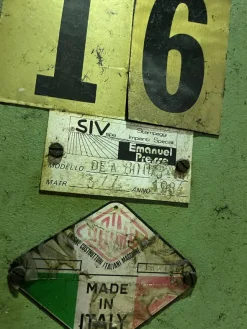 Pressa Idraulica Emanuel