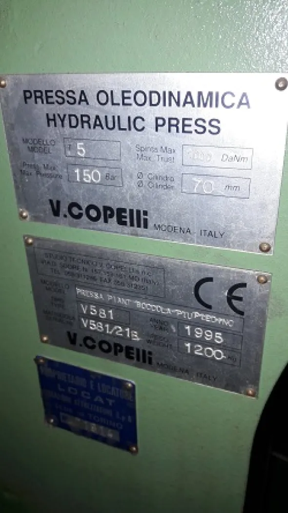PRESSA IDRULICA