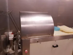 18#4631 Pressa insaccatrice pneumatica Omp Possenti Italia