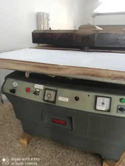 Pressa Monti 104/V, doppio piatto da cm 160x90