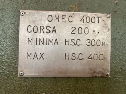 PRESSA OMEC 400T