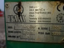 7#4043 Pressa per rifiuti